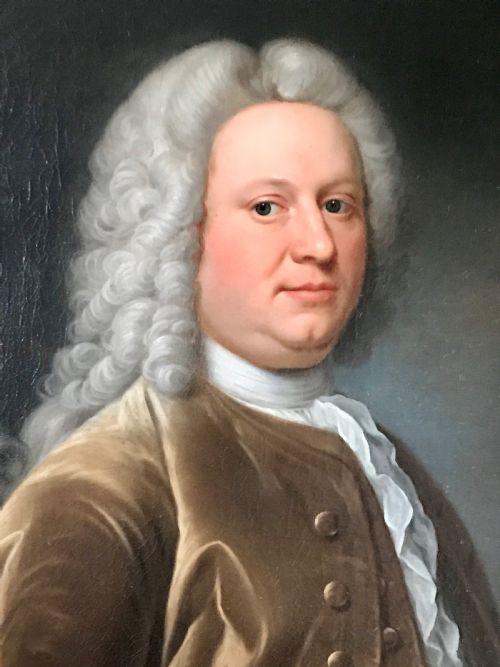 fig 1. Portrait of William Grenaway 1730, by John Theodore Heins.