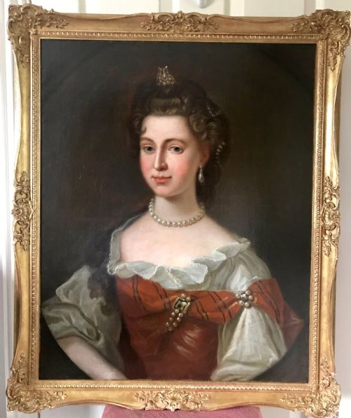 Portrait of a Lady C. 1690; Circle or Studio of Largilliere.