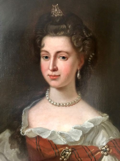 fig 1. Portrait of a Lady c. 1690; Circle or Studio of Largilliere.