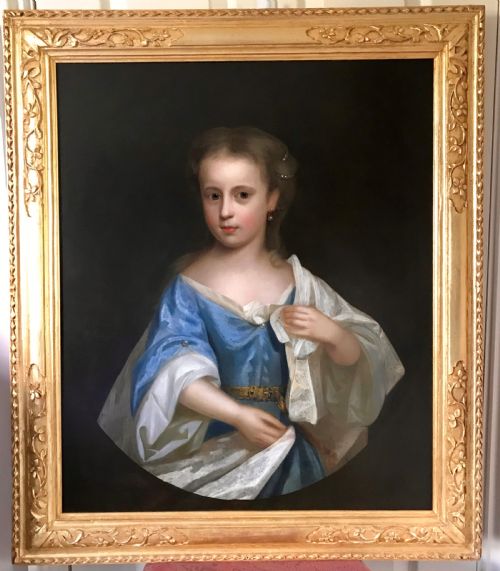 Portrait of Miss Catherine Johnson 1710; by Anthony Russel