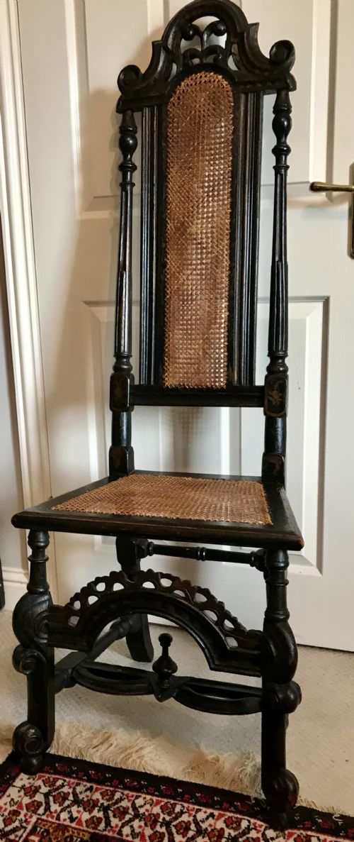 'JAPANNED' CHAIR C1700 15 - ADDITIONAL PHOTO 1