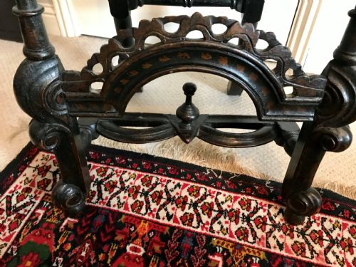 'JAPANNED' CHAIR C1700 15 - ADDITIONAL PHOTO 3