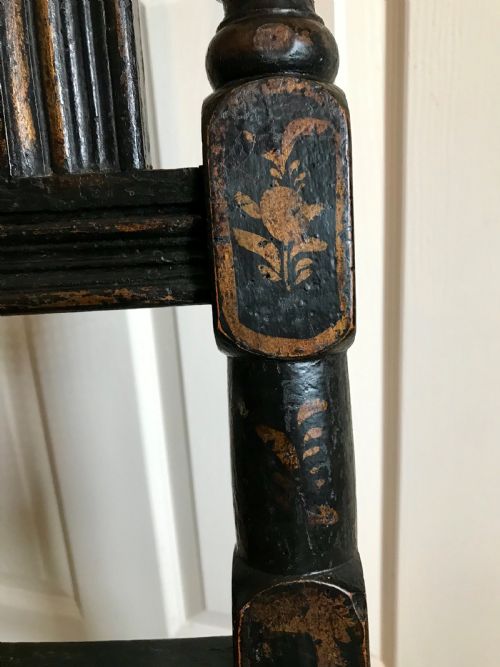 'JAPANNED' CHAIR C1700 15 - ADDITIONAL PHOTO 5