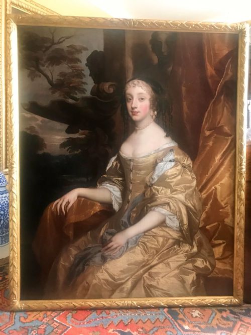 Portrait of Princess Henrietta Anne Stuart C.1665, by Sir Peter Lely and Studio.