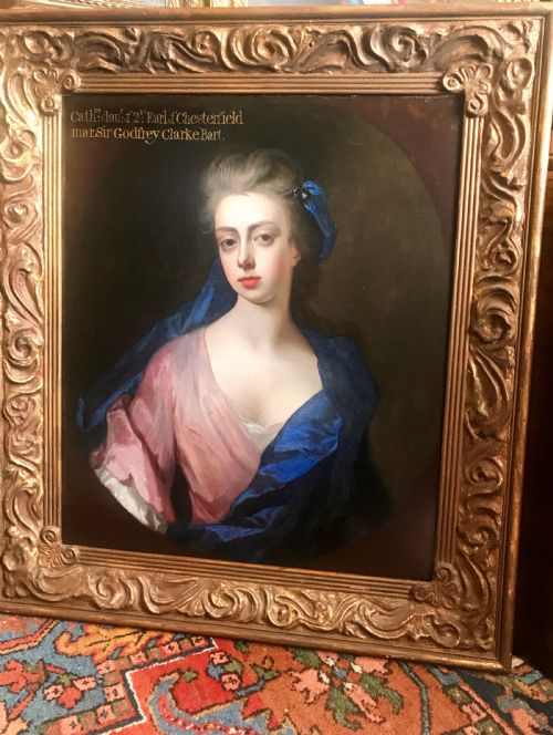 Portrait of Lady Catherine Stanhope C.1706; by Michael Dahl.