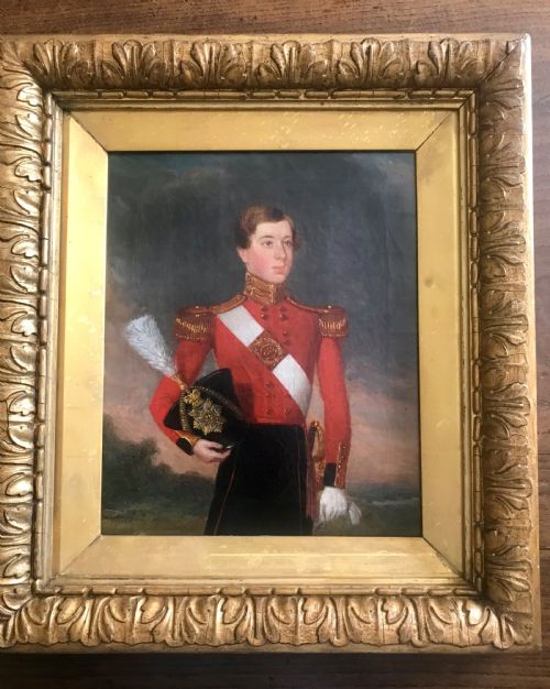 Portrait of Captain John Spring C.1835; Attributed to William Salter.
