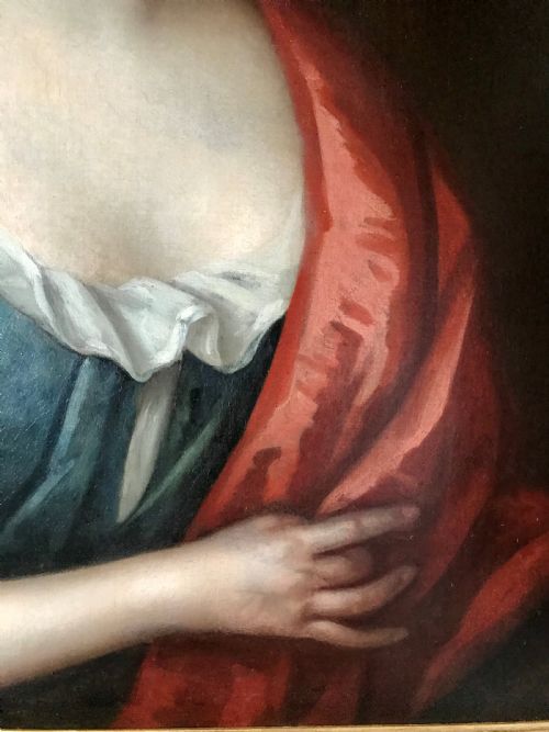 fig 2. Portrait of Lady Cole c.1700; Follower of Kneller.