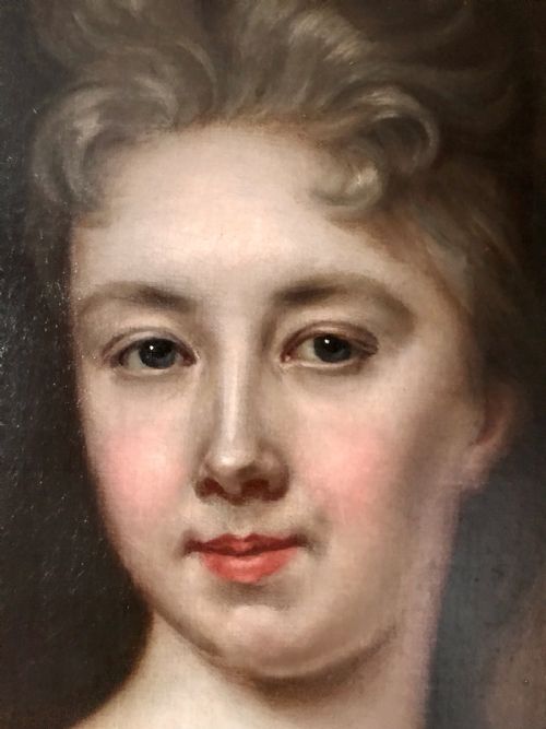 fig 3. Portrait of Lady Cole c.1700; Follower of Kneller.