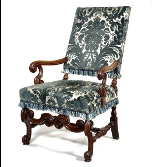 James II Walnut Armchair C.1685.