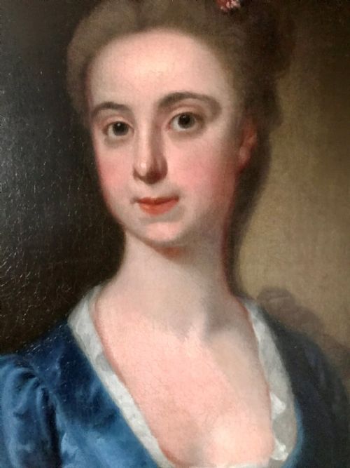fig 2. Portrait of Martha Clay (nee Rowley) c.1735; Follower of Kneller.