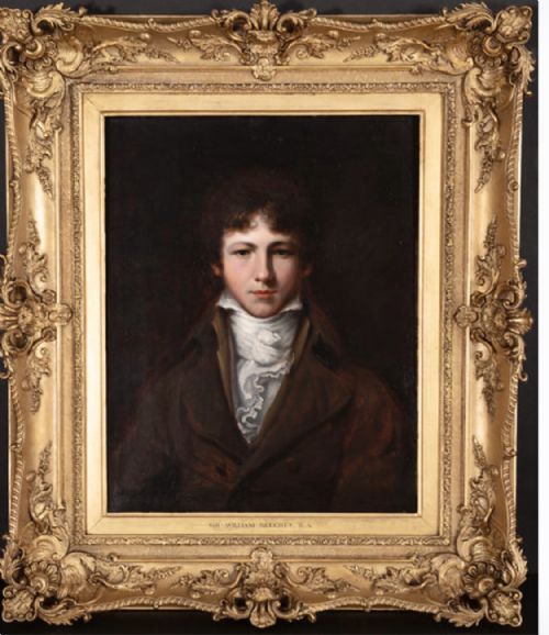 Portrait of Captain Mackinley C.1830, by Sir William Beechey.