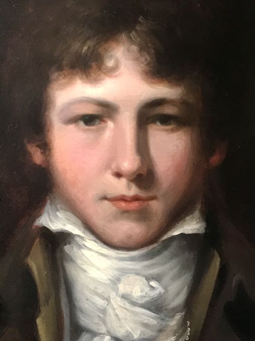 fig 2. Portrait of Captain Mackinley c.1830, by Sir William Beechey.