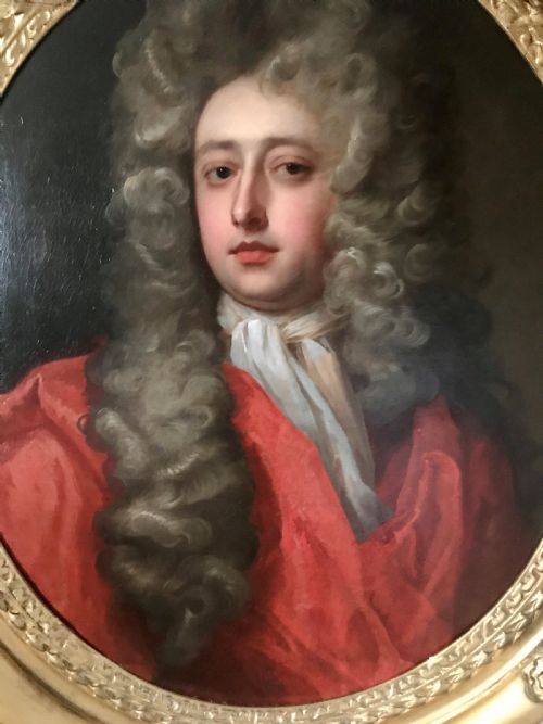 PORTRAIT OF THE HON WILLIAM FEILDING C1710 BY MICHAEL DAHL - ADDITIONAL PHOTO 1