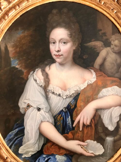 fig 1. Portrait of Catharina Margaretha Beck c.1695; Attributed to Johannes van Haensbergen.
