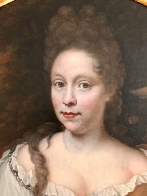 fig 2. Portrait of Catharina Margaretha Beck c.1695; Attributed to Johannes van Haensbergen.