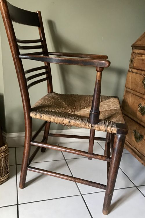 fig 1. Arts and Crafts armchair c.1890
