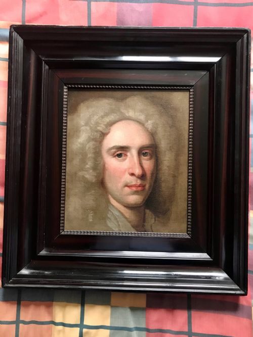 Portrait Thought to Be of Benjamin Clapham of Braithwaite Hall, West Witton, Yorkshire C1730, by John Vanderbank.