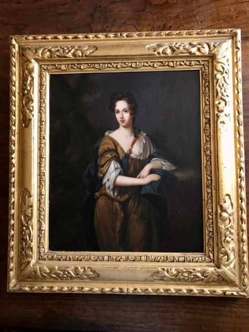 fig 1. Portrait of Jane, Lady Hoskyns (?) after Wissing.