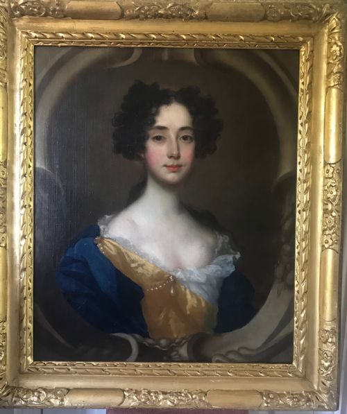 fig 1. Pair of Portraits of a Lady and a Gentleman, Attributed to William Wissing (1656-1687)