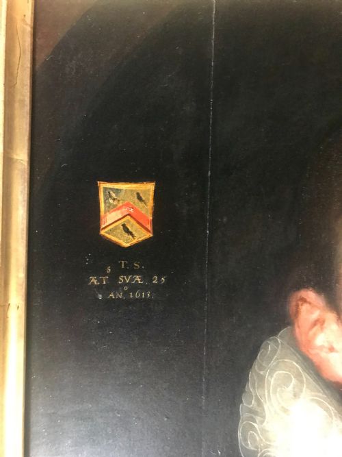 fig 5. Portrait of Tristram(?) Stafford, 1613; Circle of Paul van Somer.