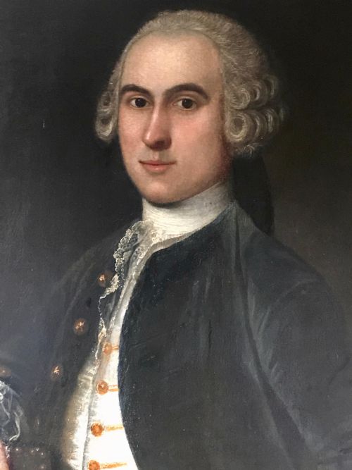 fig 1. Portrait Of A Gentleman C.1765, Said To Be A Member Of The Bree Family; Follower Of Thomas Hudson.