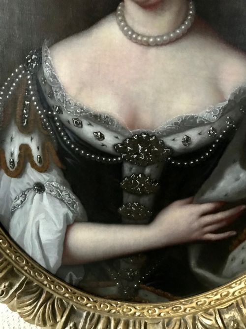 PAIR OF PORTRAITS OF KING WILLIAM AND QUEEN MARY AFTER WISSING - ADDITIONAL PHOTO 6