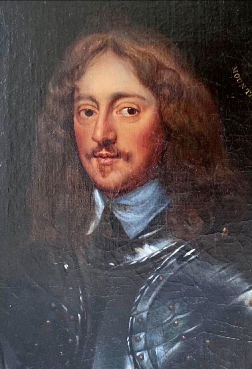 fig 1. Portrait of Montagu Bertie, 2nd Earl of Lindsey, Studio or Circle of William Dobson.