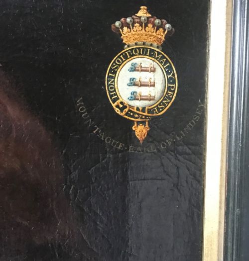fig 2. Portrait of Montagu Bertie, 2nd Earl of Lindsey, Studio or Circle of William Dobson.
