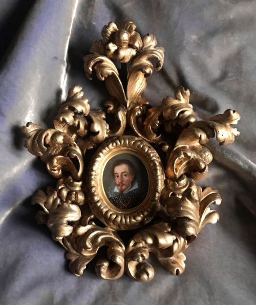 Portrait Miniature of a Nobleman C.1615; Circle of Isaac Oliver.
