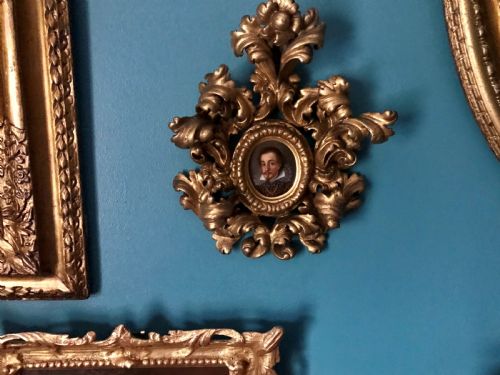fig 3. Portrait Miniature of a Nobleman c.1615; Circle of Isaac Oliver.