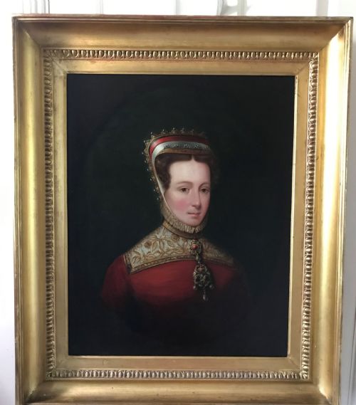 Portrait of Mary Fitzalan, Duchess of Norfolk; After Hans Eworth.