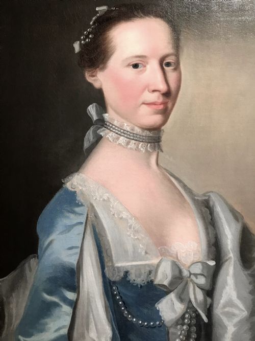 fig 1. Portrait of Esther Milnes, c.1745, by Thomas Hudson.