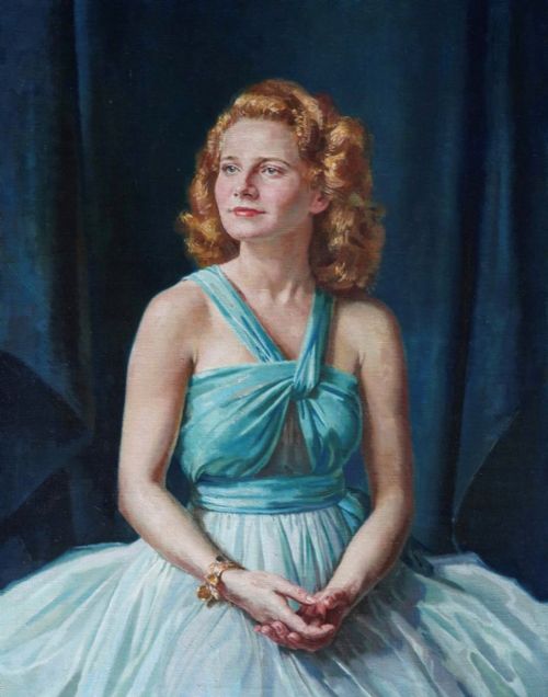 PORTRAIT OF DIANA CONNELL C194850 BY JOHN GILROY - ADDITIONAL PHOTO 2