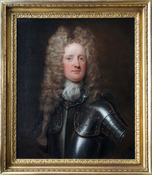 Portrait of Capt. James Monypenny, R.n. 1702, by Michael Dahl.
