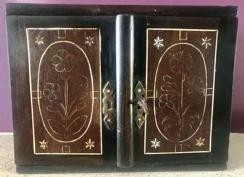 fig 2. Early 17th century miniature table cabinet.