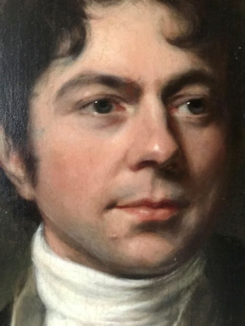 PORTRAIT OF A GENTLEMAN C1800 ATTRIBUTED TO JOHN OPIE - ADDITIONAL PHOTO 3