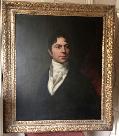 PORTRAIT OF A GENTLEMAN C1800 ATTRIBUTED TO JOHN OPIE - ADDITIONAL PHOTO 5