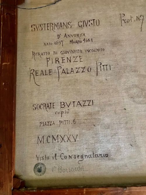 PORTRAIT OF FERDINANDO DE' MEDICI AS A CHILD AFTER JUSTUS SUSTERMANS - ADDITIONAL PHOTO 3