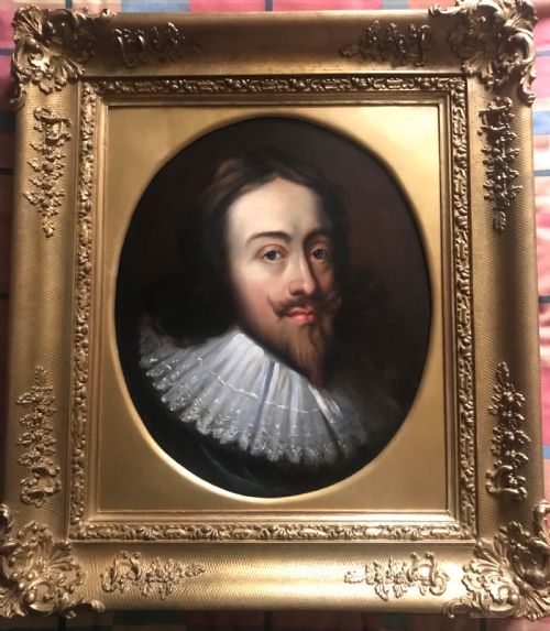 Early 19th Century. Portrait of King Charles I, After Van Dyck