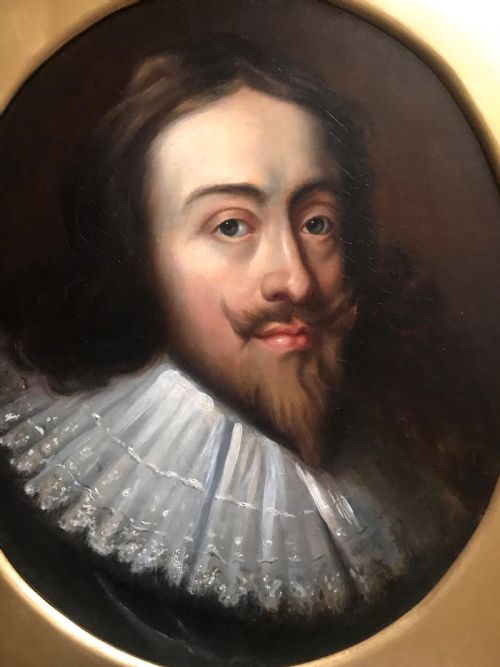 fig 1. Early 19th century. Portrait of King Charles I, After Van Dyck