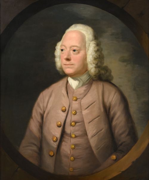 fig 1. Portrait of a Gentleman c.1760; Attributed to Robert Edge Pine.