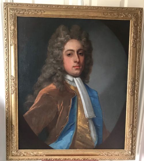 Portrait of a Gentleman by Sir Godfrey Kneller and Studio C.1710.