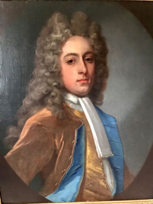 fig 1. Portrait of a Gentleman by Sir Godfrey Kneller and Studio c.1710.