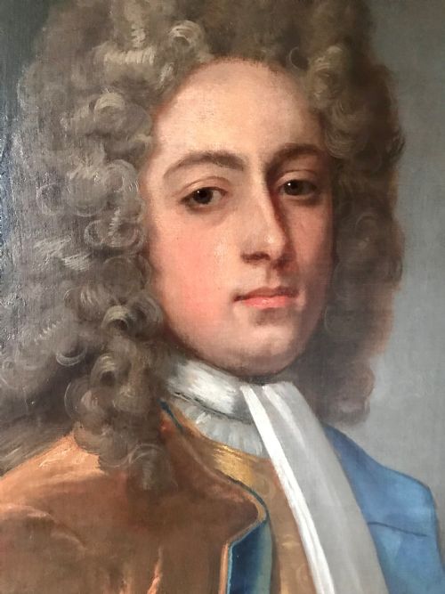fig 2. Portrait of a Gentleman by Sir Godfrey Kneller and Studio c.1710.