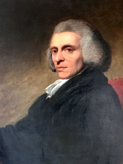 PORTRAIT OF THE REVEREND WILLIAM JONES OF NAYLAND C1790 CIRCLE OF BEECHEY - ADDITIONAL PHOTO 1