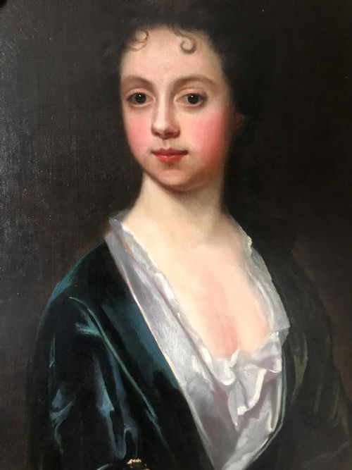 fig 1. Portrait of a Lady c. 1710; Follower of Sir Godfrey Kneller.