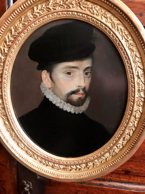 fig 1. Portrait of Nicolas de Neufville, Seigneur de Villeroy; After Francois Clouet.