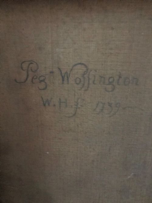 fig 5. Portrait Of Peg Woffington; After William Hogarth.