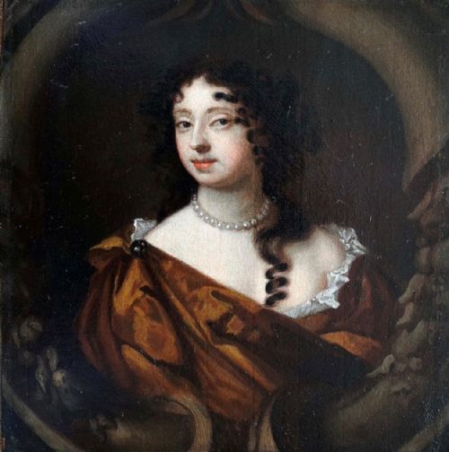 fig 1. Small Portrait of Barbara Villiers c. 1665; Attributed to Mary Beale.