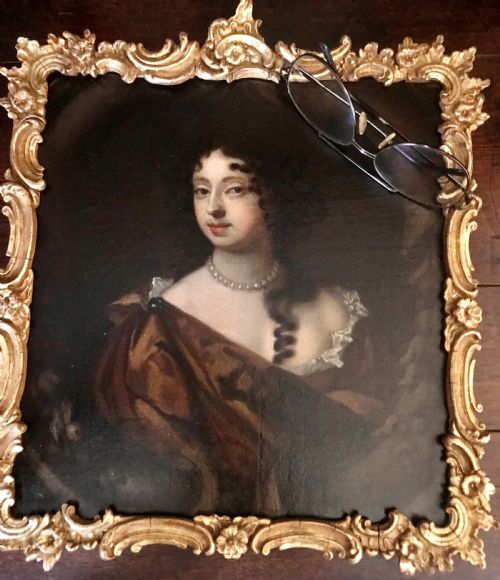 fig 5. Small Portrait of Barbara Villiers c. 1665; Attributed to Mary Beale.